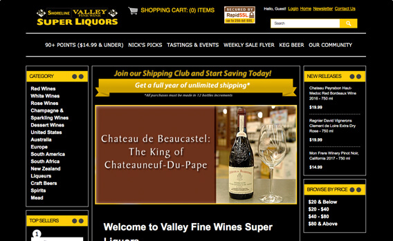 Valley Fine Wine Super Liquors